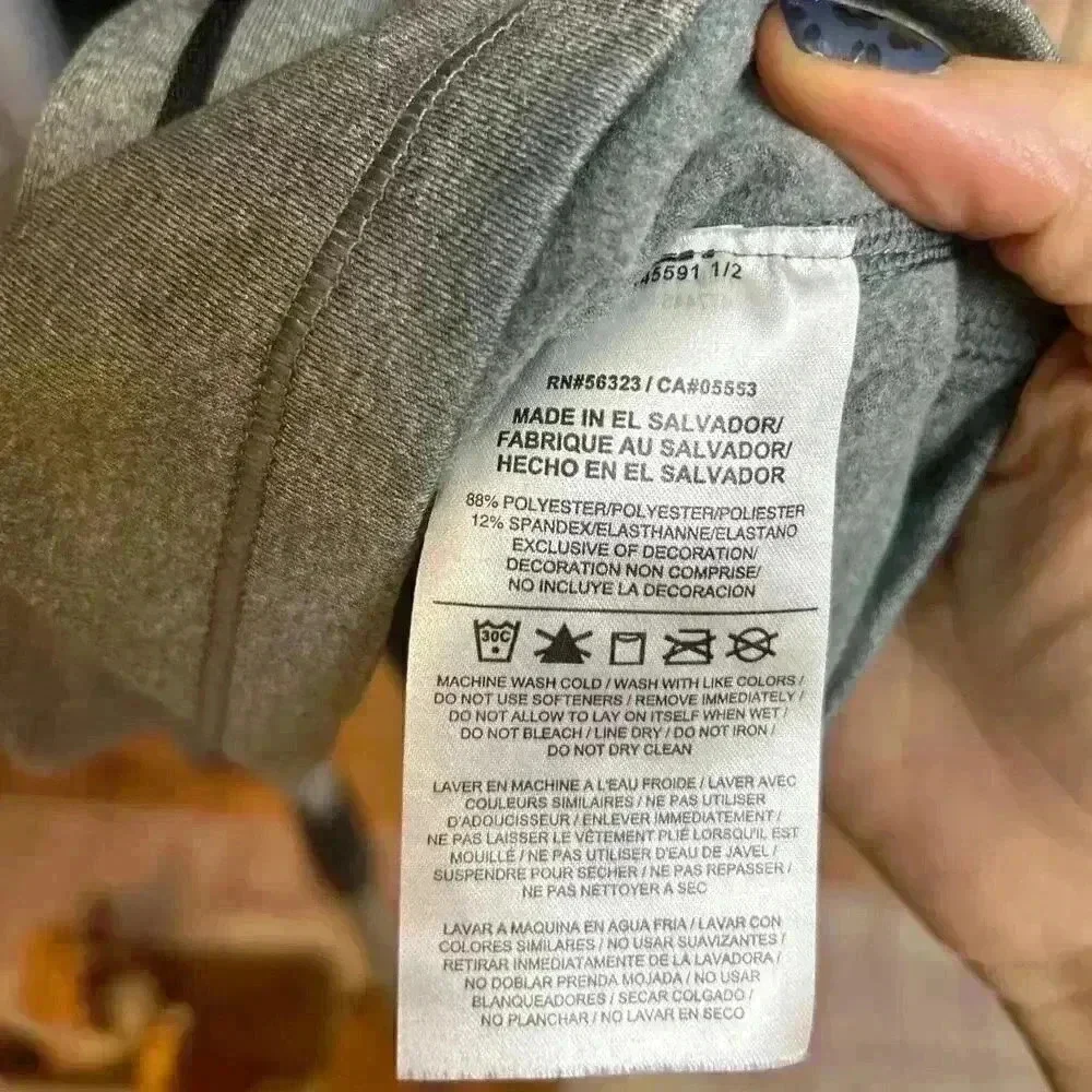 Nike Pro Dri Fit Zip Up Gray Women’s Size M